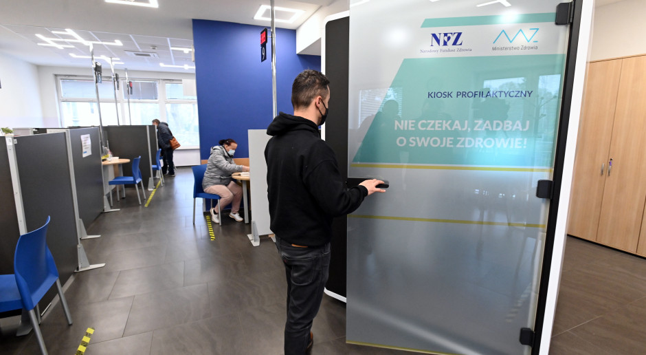 Kioski NFZ dostępne w całej Polsce. Skorzystało ponad 81 tys. osób