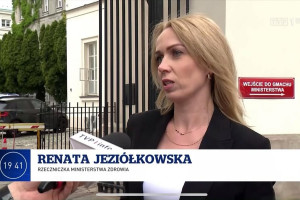 Renata Jeziółkowska is the new spokesperson for the Ministry of Health