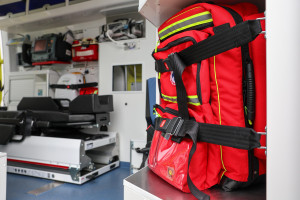 Rigid, heavy, no head protection. Paramedics won't wear vests from July 1