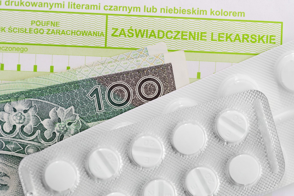 Nowe zasady L4. Wynagrodzenie chorobowe do likwidacji