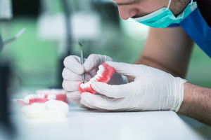 Delivery of denture components. What about VAT? Tax office desk